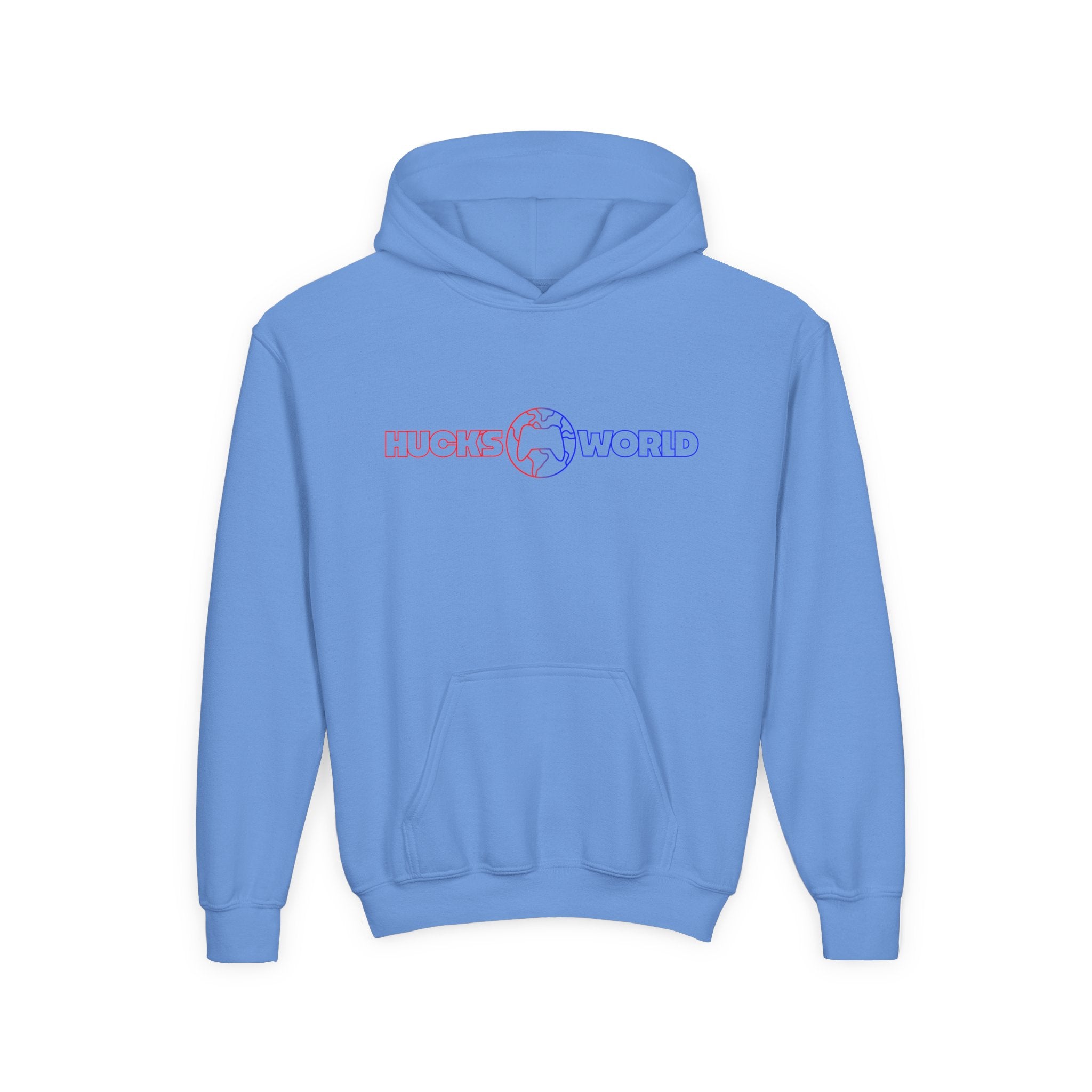 Youth Huck's World Hooded Sweatshirt