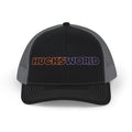 Huck's World Embroidered Trucker Cap