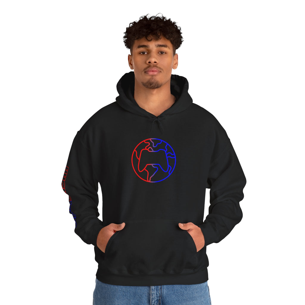 Adult Unisex Huck's World Heavy Blend™ Hooded Sweatshirt