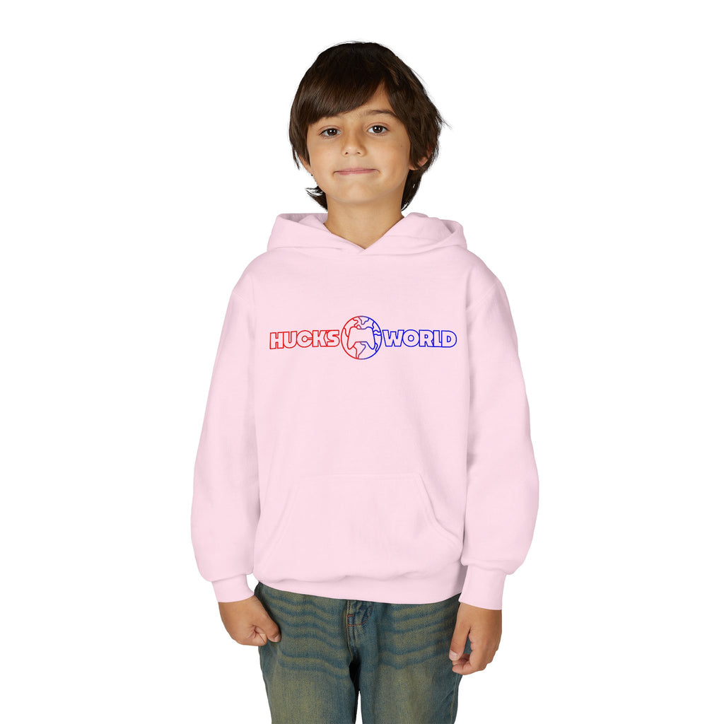Youth Huck's World Hooded Sweatshirt