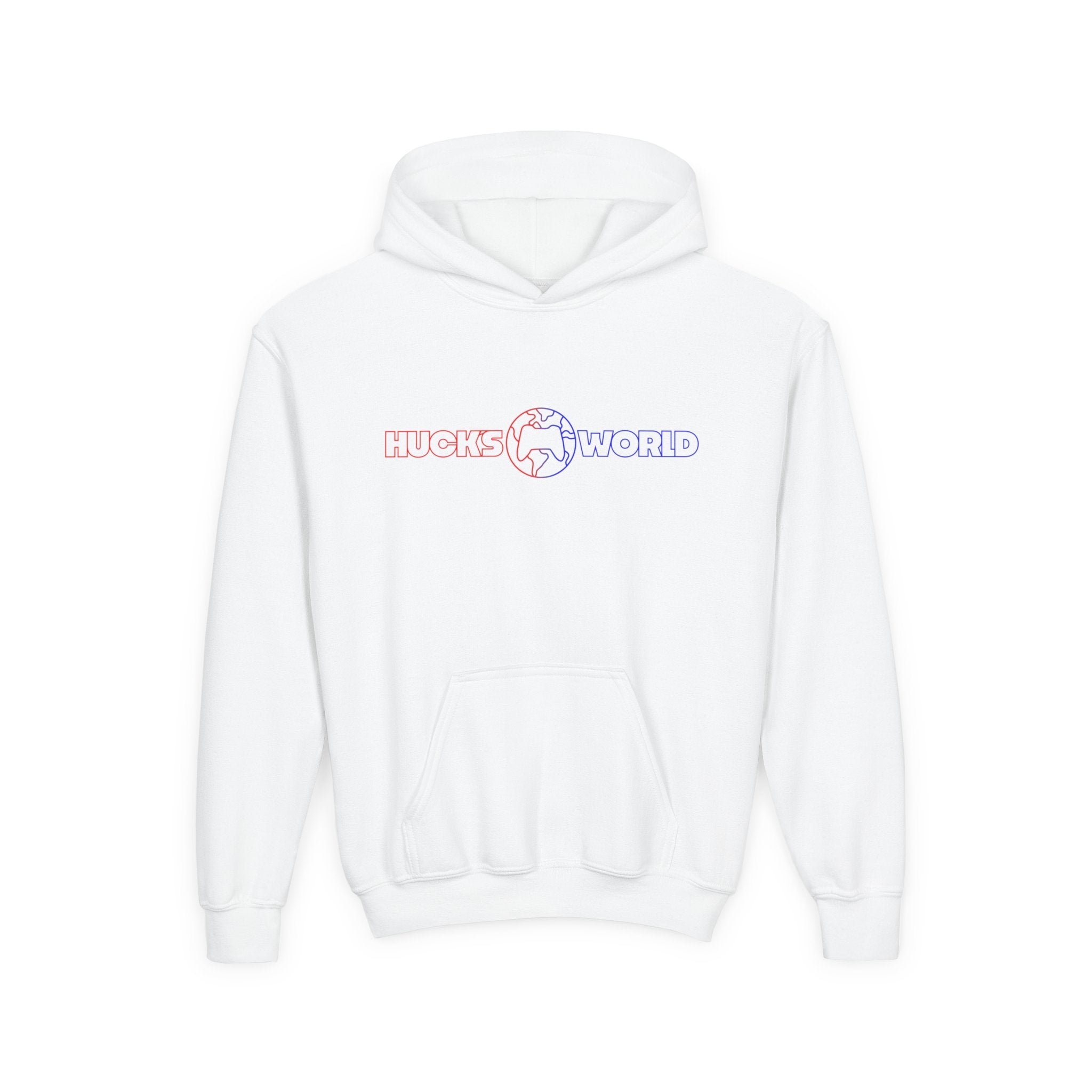 Youth Huck's World Hooded Sweatshirt