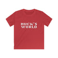 Youth Huck's World Pixel Font T-Shirt
