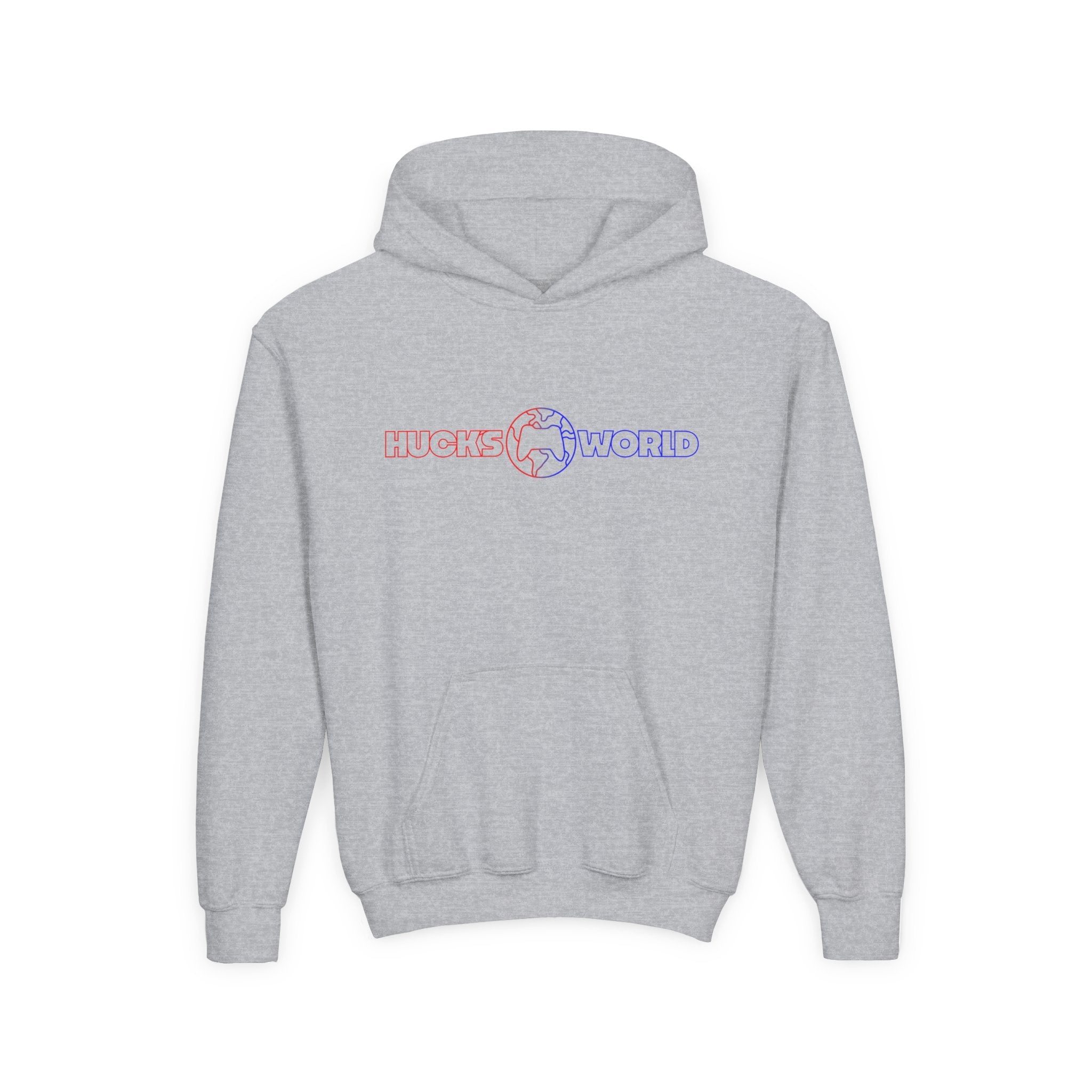 Youth Huck's World Hooded Sweatshirt