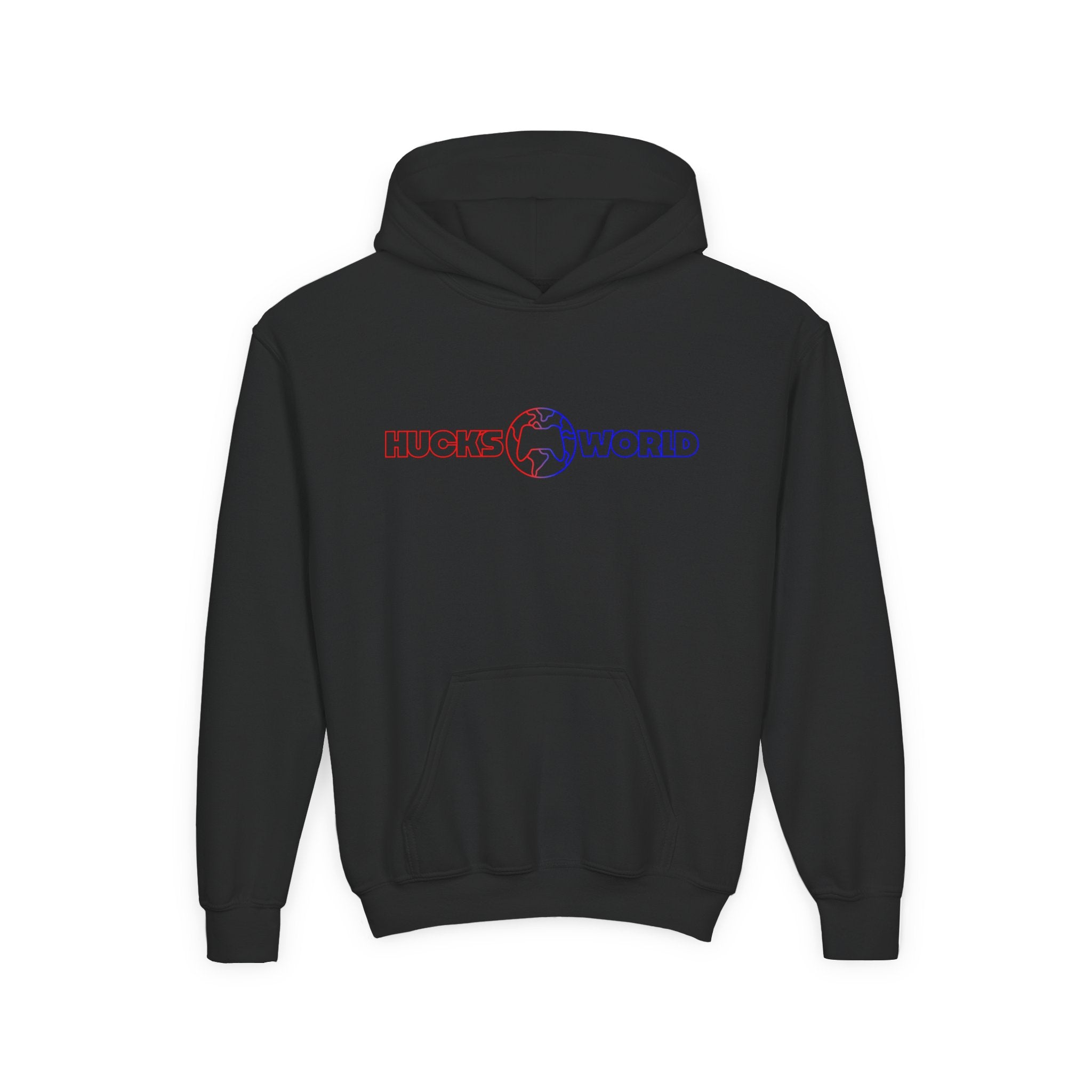 Youth Huck's World Hooded Sweatshirt