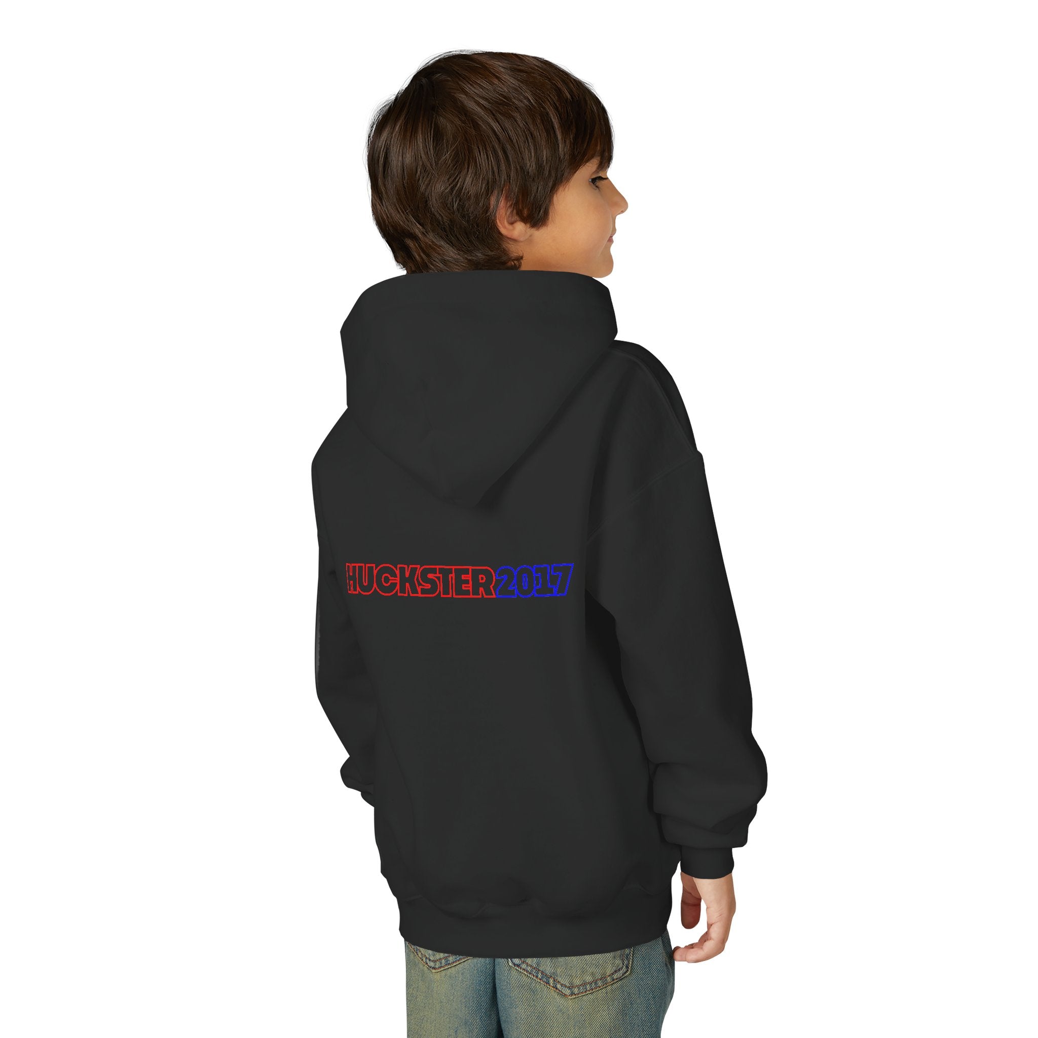 Youth Huck's World Hooded Sweatshirt