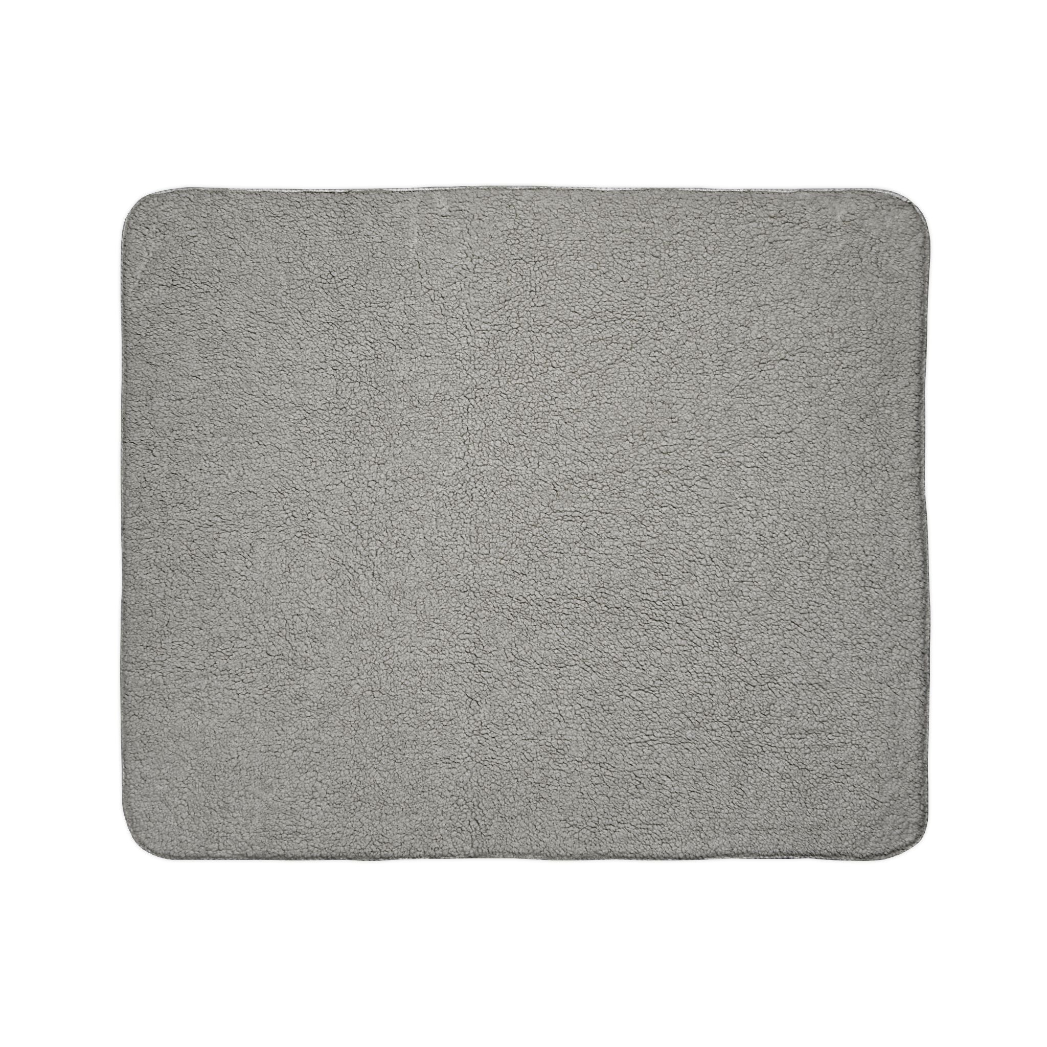 Huck's World Sherpa Blanket — Globe Logo